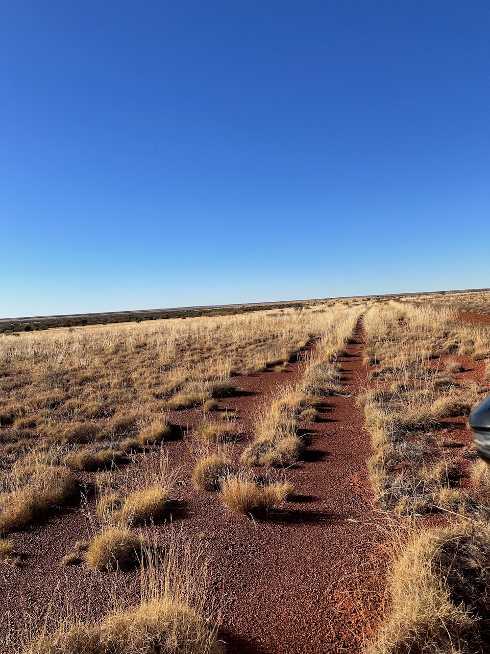 travelling slightly north westward from Warburton is the Heather Highway which connects the Great Central Road to the Gunbarrel Highway